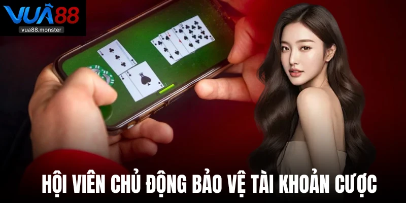 Hội viên cần chủ động bảo vệ tài khoản cược  
