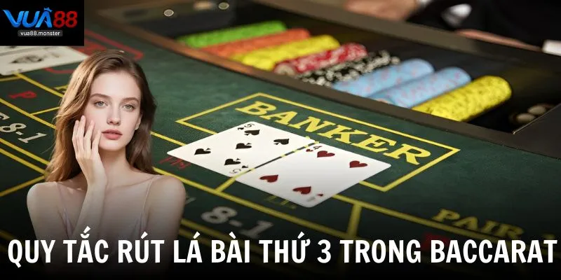 Quy tắc rút lá bài thứ 3 trong baccarat để nắm lợi thế